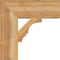 Ekena Millwork Balboa Block Rough Sawn Bracket, Western Red Cedar, 6"W x 20"D x 20"H BKT06X20X20BOA05RWR - alternate 4